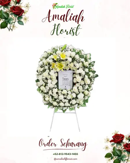 Krans Bunga Duka Sitinjau Laut