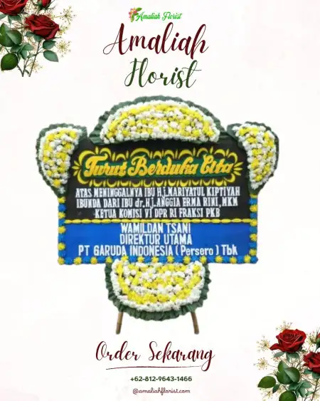 Papan Bunga Duka Sitinjau Laut